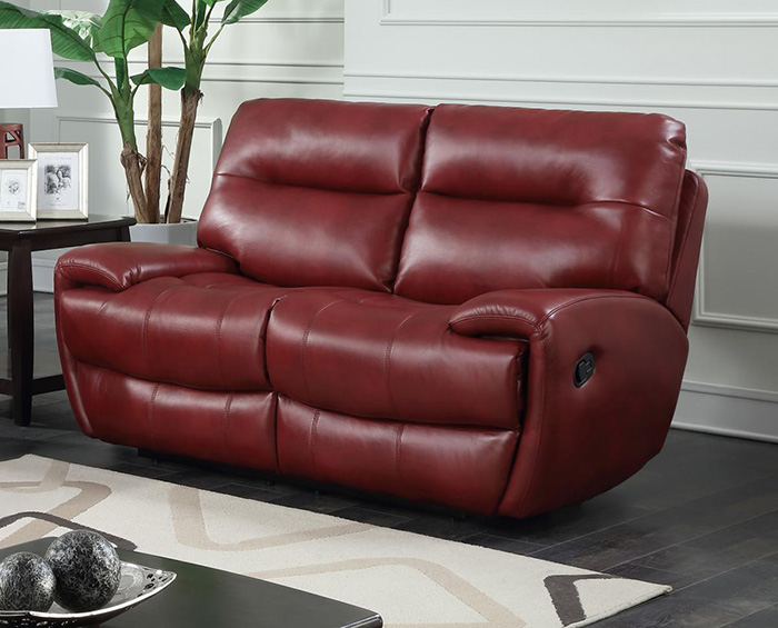 Bailey Leathergel & PU Two Seater Recliner